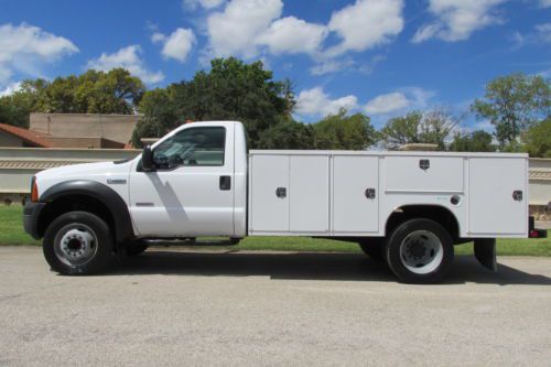 Powerstroke diesel 11 foot utility bed service body mechanics bed 6-speed