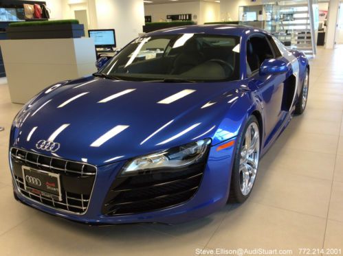 2011 audi r8 v10 manual sepang blue pearl