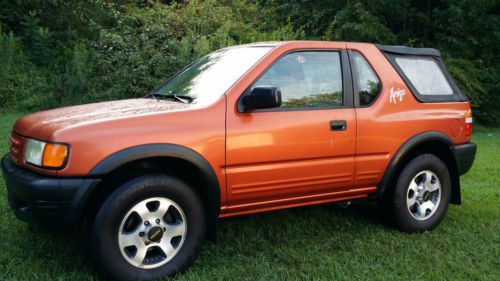 1998 isuzu rodeo s amigo convertible utility 4-door 2.2l