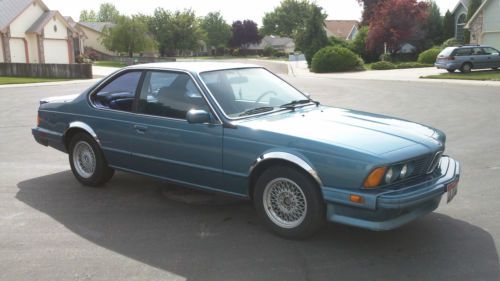 1984 bmw 633csi base coupe 2 door in-line 6