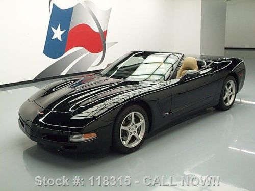 2004 chevy corvette convertible auto z51 hud bose 7k mi texas direct auto