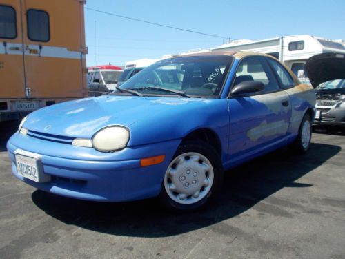 1997 plymouth neon no reserve