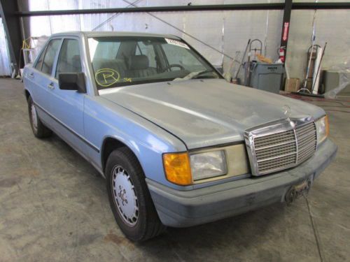 1987 mercedes-benz 190 e 2.3  sedan automatic 4 cylinder  no reserve