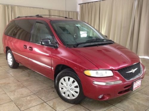 No reserve chrysler town &amp; country 3.8l v6 fwd auto leather 3rd row