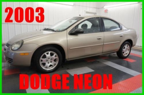 2003 dodge neon sxt wow! sporty! gas saver! 60+ photos! must see!