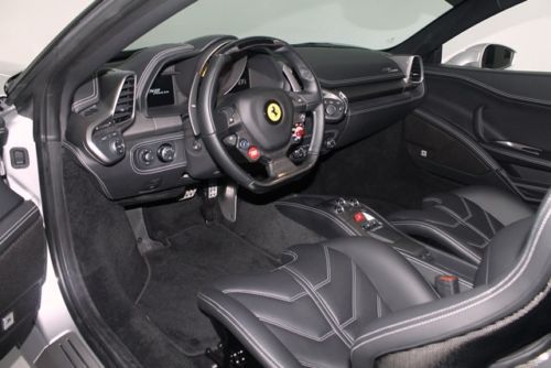 458 Italia Ferrari Approved Certified MSRP $291K LOW miles Black Roof Frnt Lift, US $268,888.00, image 14