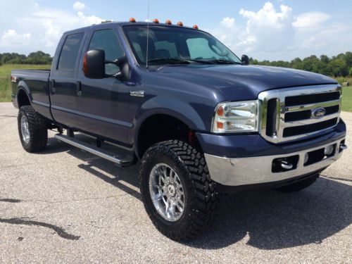2005 ford f-250 super duty  4x4 lariat fx4 crew cab &#034;lifted&#034; 37&#034; tires !!!
