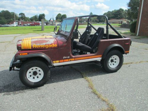 1979 jeep cj7 renegade v8 304 3spd