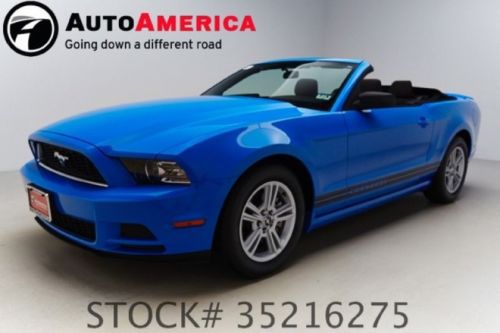 2013 ford mustang v6 prem 10k low miles auto sat radio 1 owner clean carfax