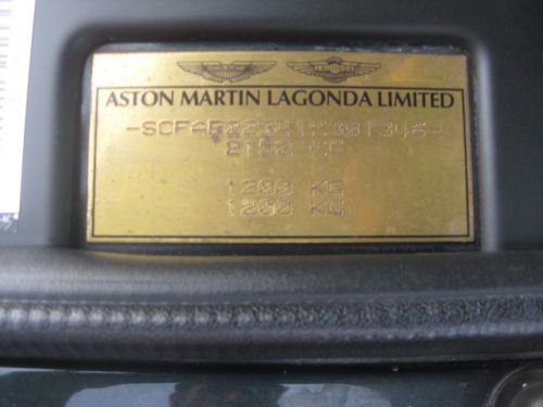 ASTON MARTIN DB7 V12 VANTAGE BRITISH RACING GREEN WOW !!!!, US $27,500.00, image 5