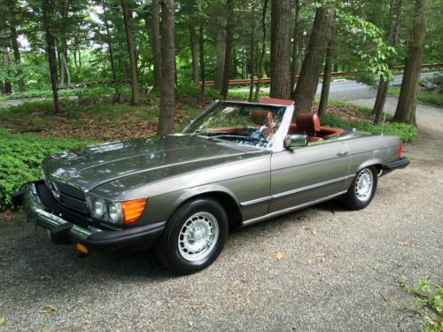 1980 mercedes 450sl garaged immaculate no rust convertible no reserve