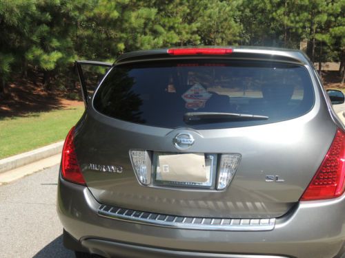 2007 nissan, murano, suv, silver grey, sl