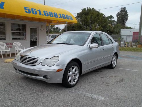 2002 mercedes-benz c240 base sedan 4-door 2.6l