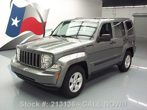 2012 jeep liberty sport cruise control alloy wheels 43k texas direct auto