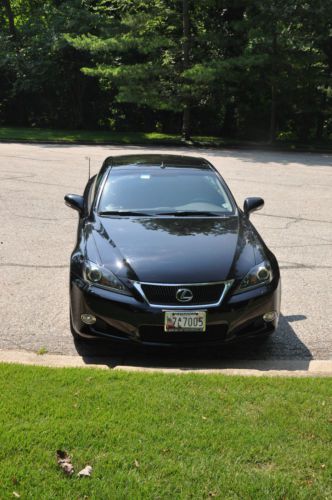 2011 lexus is250 c convertible 2-door 2.5l