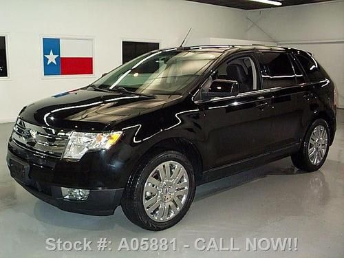 2008 ford edge limited awd pano sunroof nav leather 41k texas direct auto