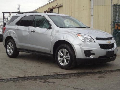 2013 chevrolet equinox 1lt damaged salvage runs! cooling good only 7k miles l@@k