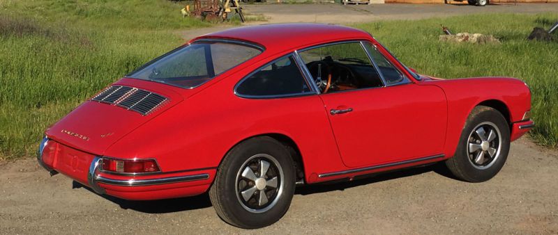1966 Porsche 911 red, US $48,900.00, image 3