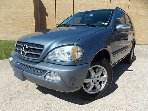 2005 mercedes ml500 awd one owner 73k miles navi 6cd parktronic free shipping!