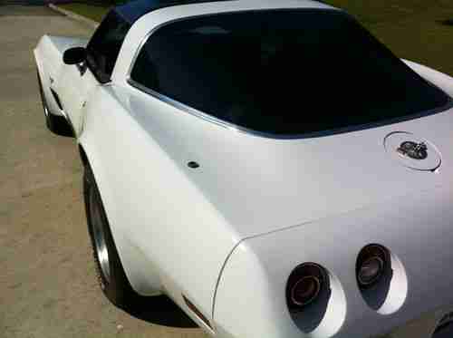 25th Anniversary White T-top 1978 Chevy Corvette, US $16,900.00, image 12