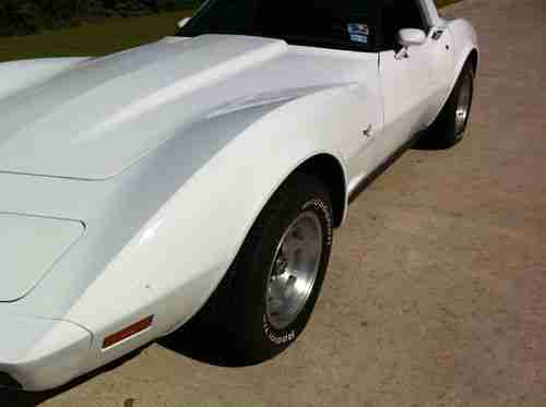25th Anniversary White T-top 1978 Chevy Corvette, US $16,900.00, image 13