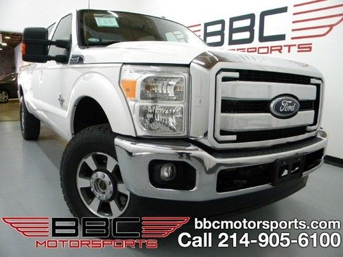 2011 ford super duty f-250 lariat 4x4 leather 1 owner clean carfax