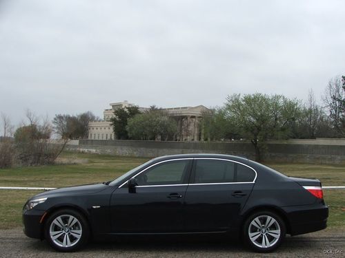 2010 bmw 528i blue/tan lthr premium pckg roof auto alloys immac