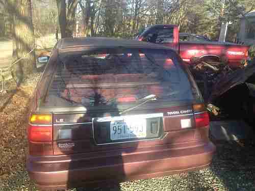 1989 Toyota Camry LE Wagon low mileage loaded with electronic gauges RARE classi, image 10