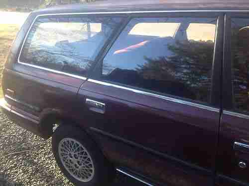 1989 Toyota Camry LE Wagon low mileage loaded with electronic gauges RARE classi, image 11