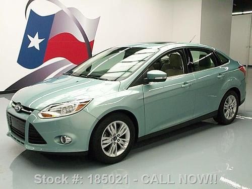 2012 ford focus sel sunroof cd audio alloy wheels 37k! texas direct auto