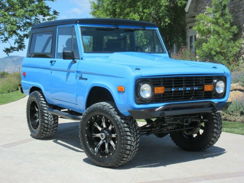 1972 ford bronco 4x4 convertible - fresh restoration