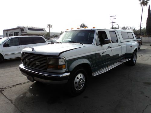 1992 ford f-350 xlt lariat standard cab pickup 2-door 7.5l, no reserve
