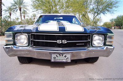 1971 chevrolet chevelle ls5,454,4spd,air,rust free az car,m22 rockcrusher trans!