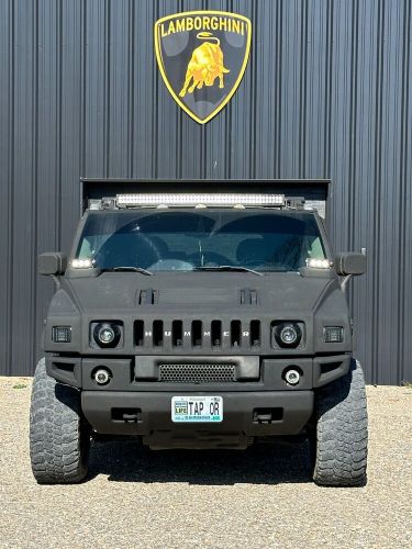2003 hummer h2 black ops exterior with luxury package