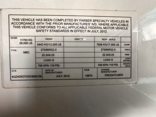 2013 Freightliner Chassis M LINE SHUTTLE BUS, US $34,750.00, image 27