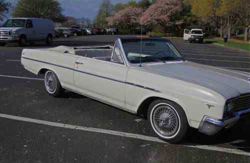 1965 skylark convertible white int.&amp;ext runs great drive anywhere. clean cond