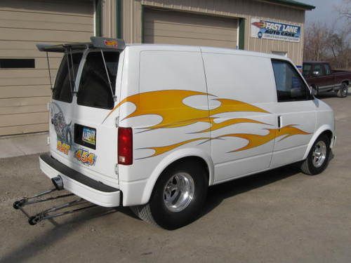 Pro street chevy astro van mid engine totally custom 600hp bbc