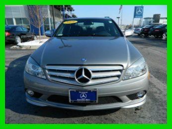 08 c300 4matic awd premium 1 sport heated seats sunroof cd we finance!