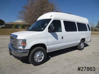 Econoline e350 handicap extended 10 person wagon handi-cap passenger we finance!