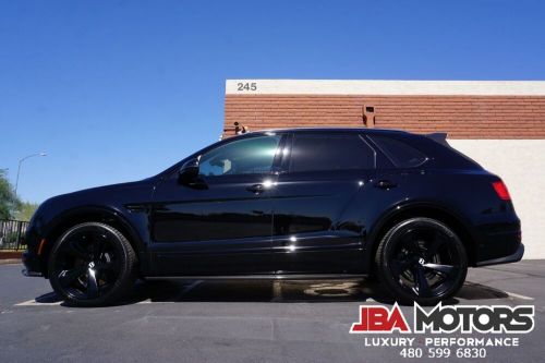 2018 Bentley Bentayga Black Edition AWD SUV W12 Twin Turbo Tech Package, US $99,999.00, image 3