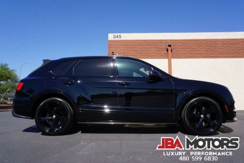 2018 Bentley Bentayga Black Edition AWD SUV W12 Twin Turbo Tech Package, US $99,999.00, image 4