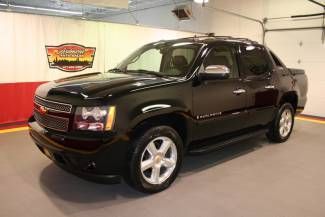 2008 chevrolet avalanche ltz black 4x4 navigation sunroof dvd htd leather cam