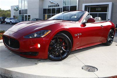 2012 maserati granturismo sport convertible - florida vehicle  amazing condition