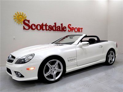 2009 sl550 sport * 28k miles * diamond wht * keyless go * a/c seats * as new!!