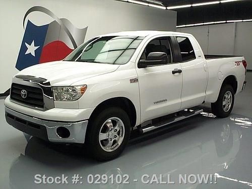 2007 toyota tundra sr5 double cab tss bucket seats 46k texas direct auto