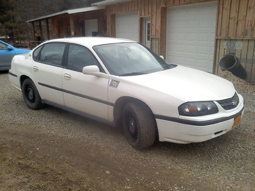 2005 chevrolet impala police car