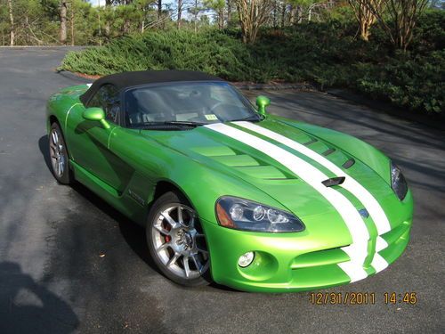 2008 dodge viper srt-10 convertible 2-door 8.4l