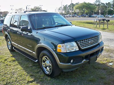 2002 ford explorer eddie bauer, 3rd row, dual a/c, chrome, read ad, no reserve