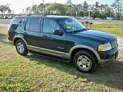2002 FORD EXPLORER EDDIE BAUER, 3RD ROW, DUAL A/C, CHROME, READ AD, NO RESERVE, image 2