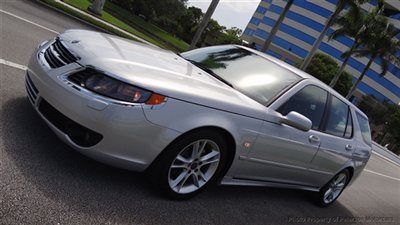 2006 saab 9-5 2.3t sport wagon leather heat / cool seats s-roof florida 1 owner